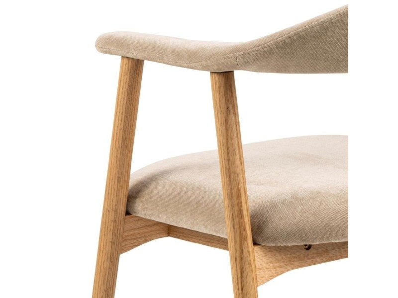 Krzesło Addi beżowe/ dąb Danny beige 3 - ACTONA